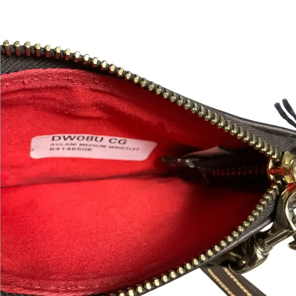 Dooney & Bourke Embossed Disney Aulani Wristlet NEW